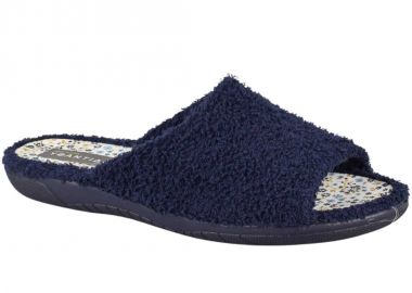 Γυναικείες Παντόφλες Μπουρνουζέ | Υφαντίδης | 526302 | Μπλε - Υφαντίδης - 